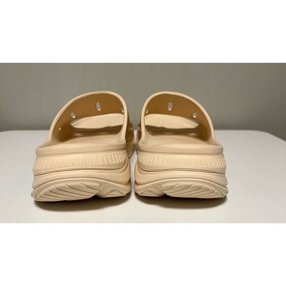 Hoka One One Ora Recovery Slide 3 Men's Sz 8 Vanilla Cream Sandals Women’s Sz 10 - Picture 10 of 11